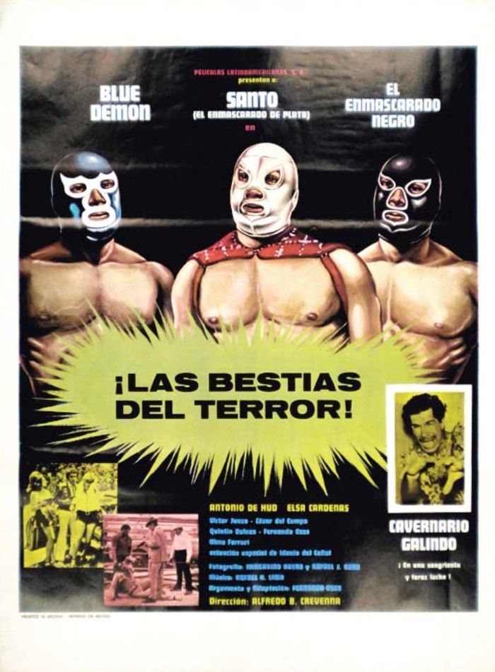 affiche du film Las bestias del terror