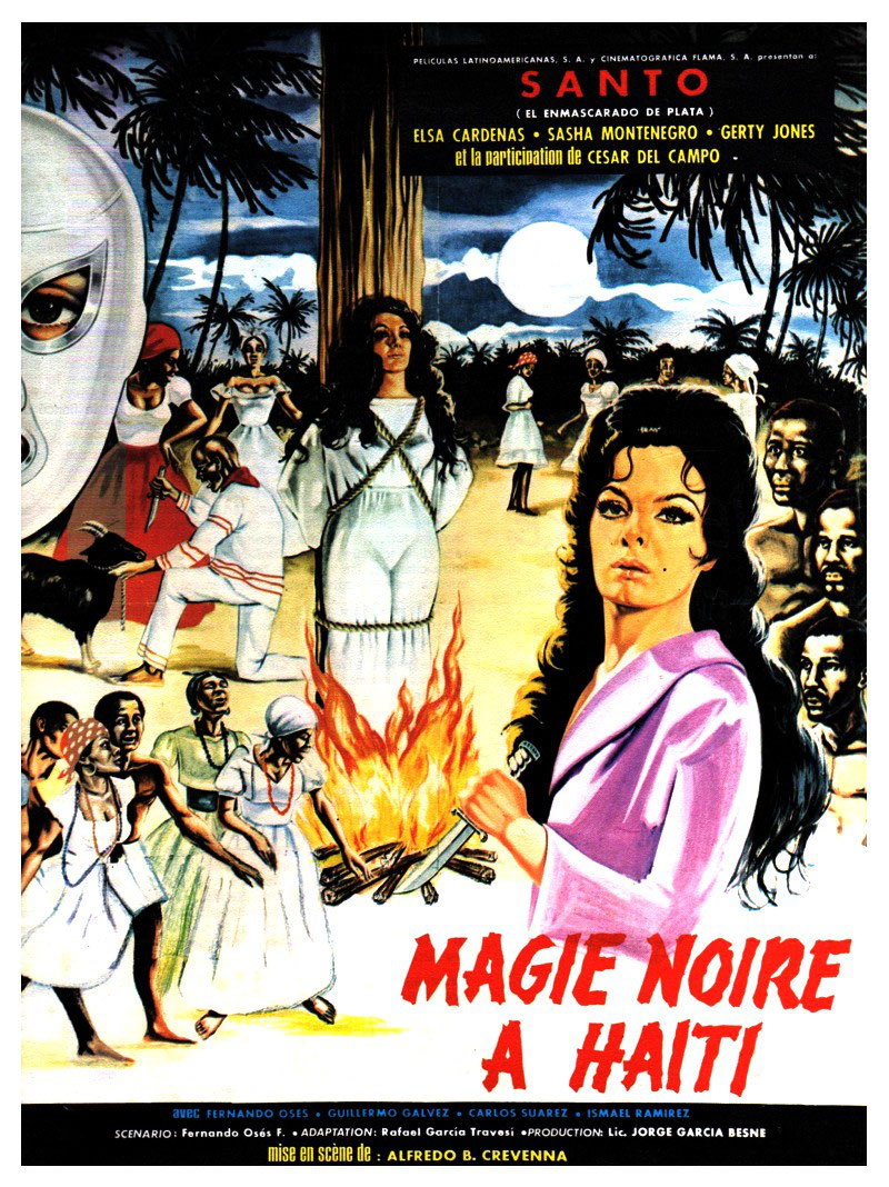 affiche du film Magie noire à Haiti