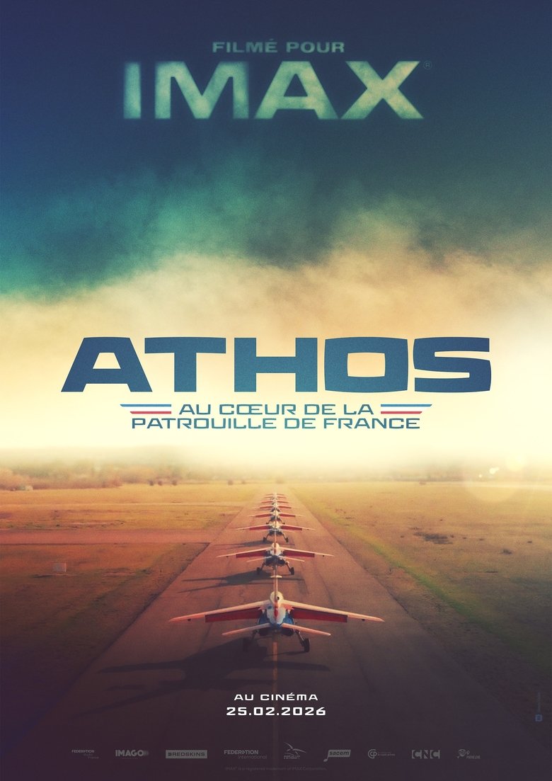 affiche du film ATHOS - Au cœur de la Patrouille de France