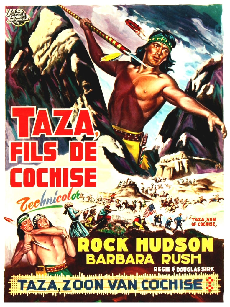 affiche du film Taza, fils de Cochise