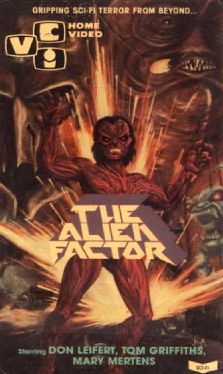 affiche du film The Alien Factor