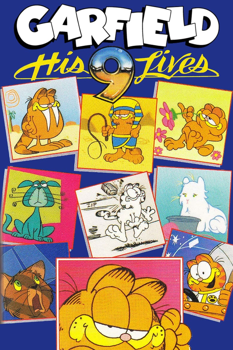 affiche du film Garfield et ses 9 vies