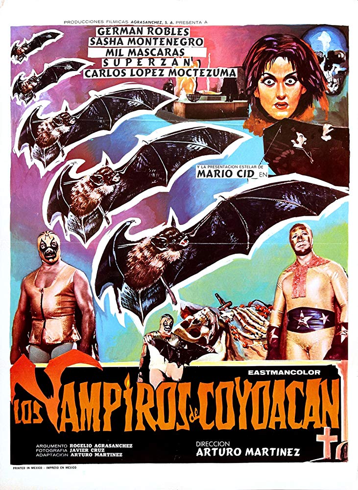 affiche du film Los vampiros de Coyoacan