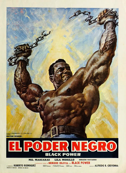 affiche du film El poder negro (Black power)