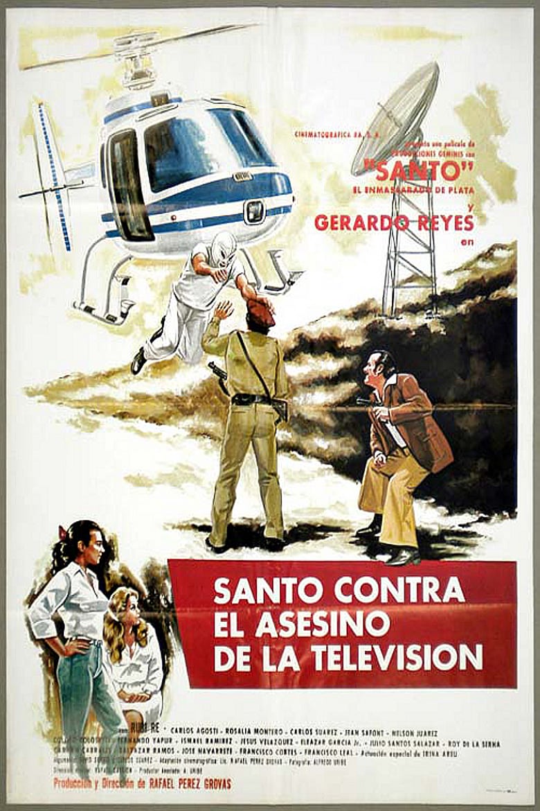 affiche du film Santo contra el asesino de la televisión