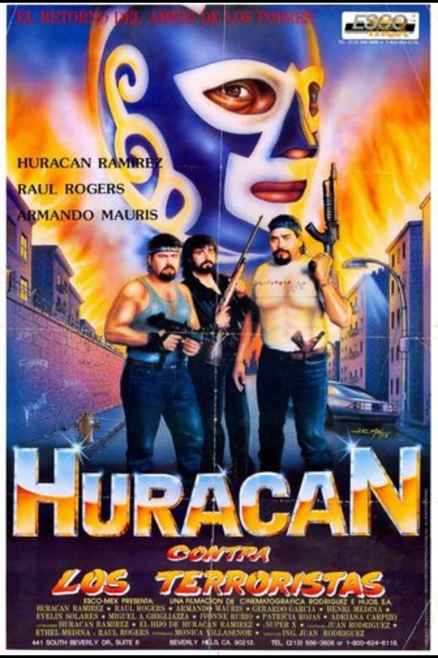 affiche du film Huracán Ramírez contra los terroristas