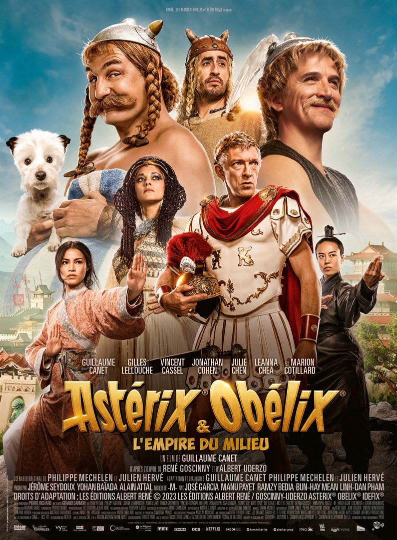 affiche du film Astérix & Obélix : L'Empire du Milieu