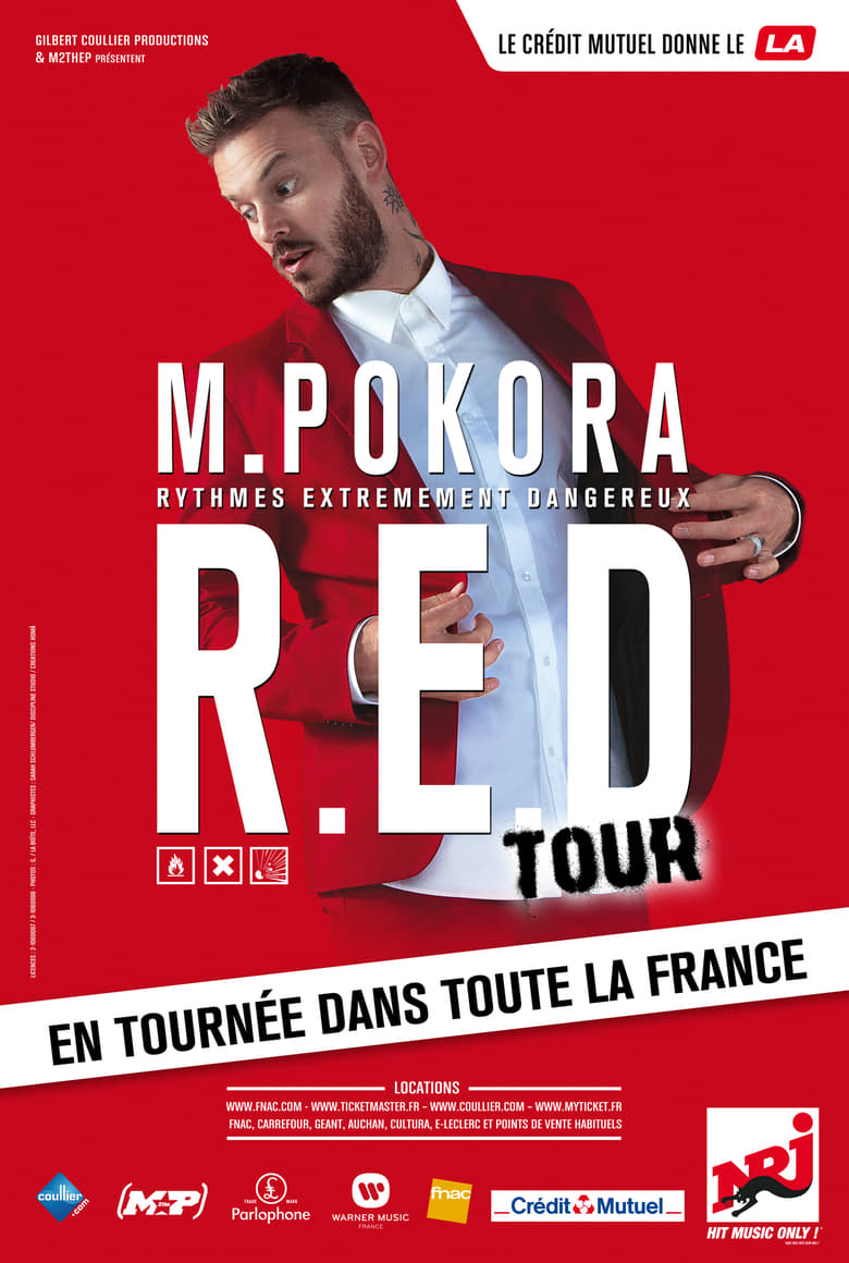 affiche du film M.Pokora: R.E.D Tour
