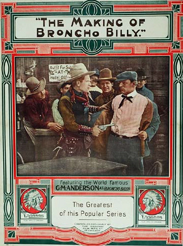affiche du film The Making of Broncho Billy