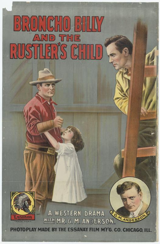 affiche du film Broncho Billy and the Rustler's Child
