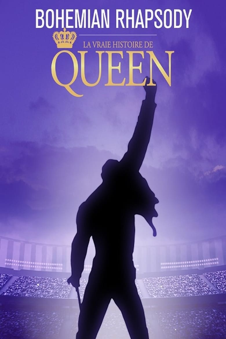 affiche du film Bohemian Rhapsody : La vraie histoire de Queen