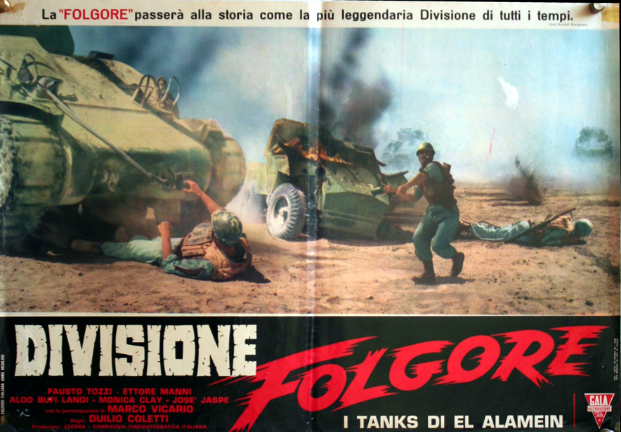 affiche du film Divisione Folgore