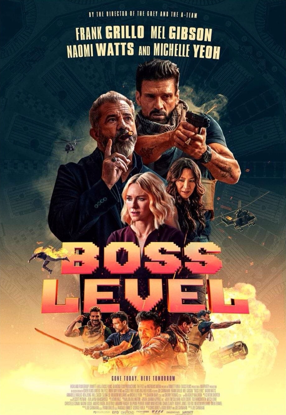 affiche du film Boss Level