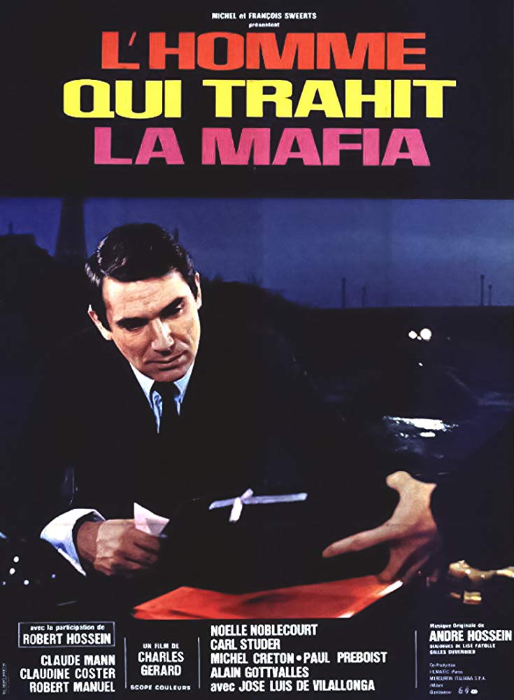 affiche du film L'homme qui trahit la mafia