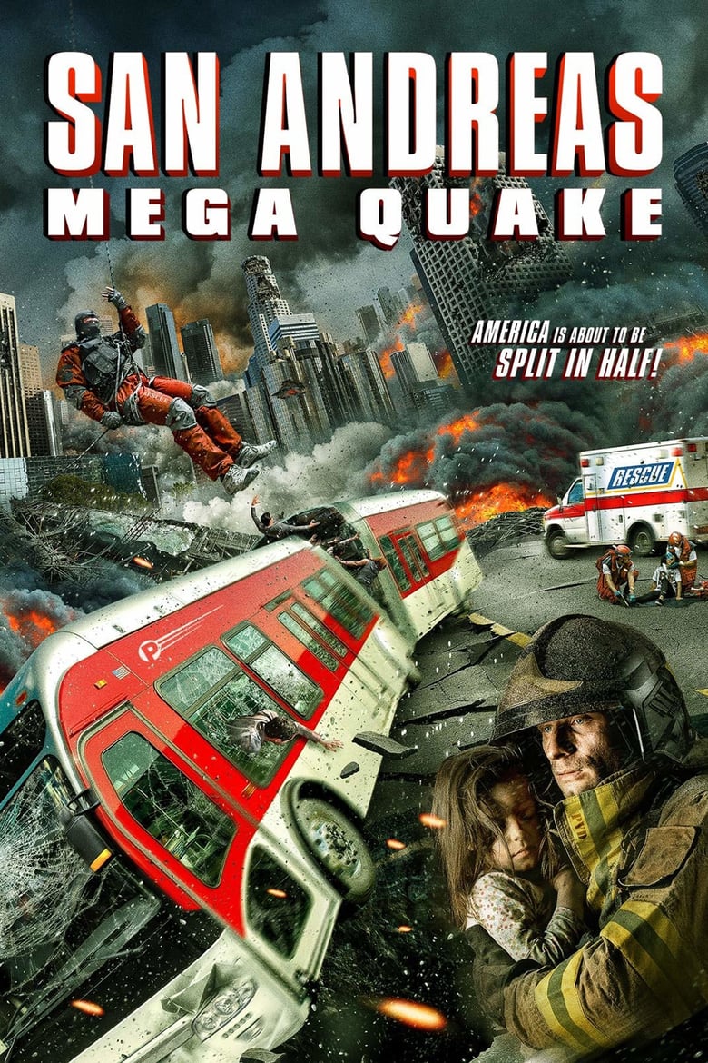 affiche du film San Andreas Mega Quake
