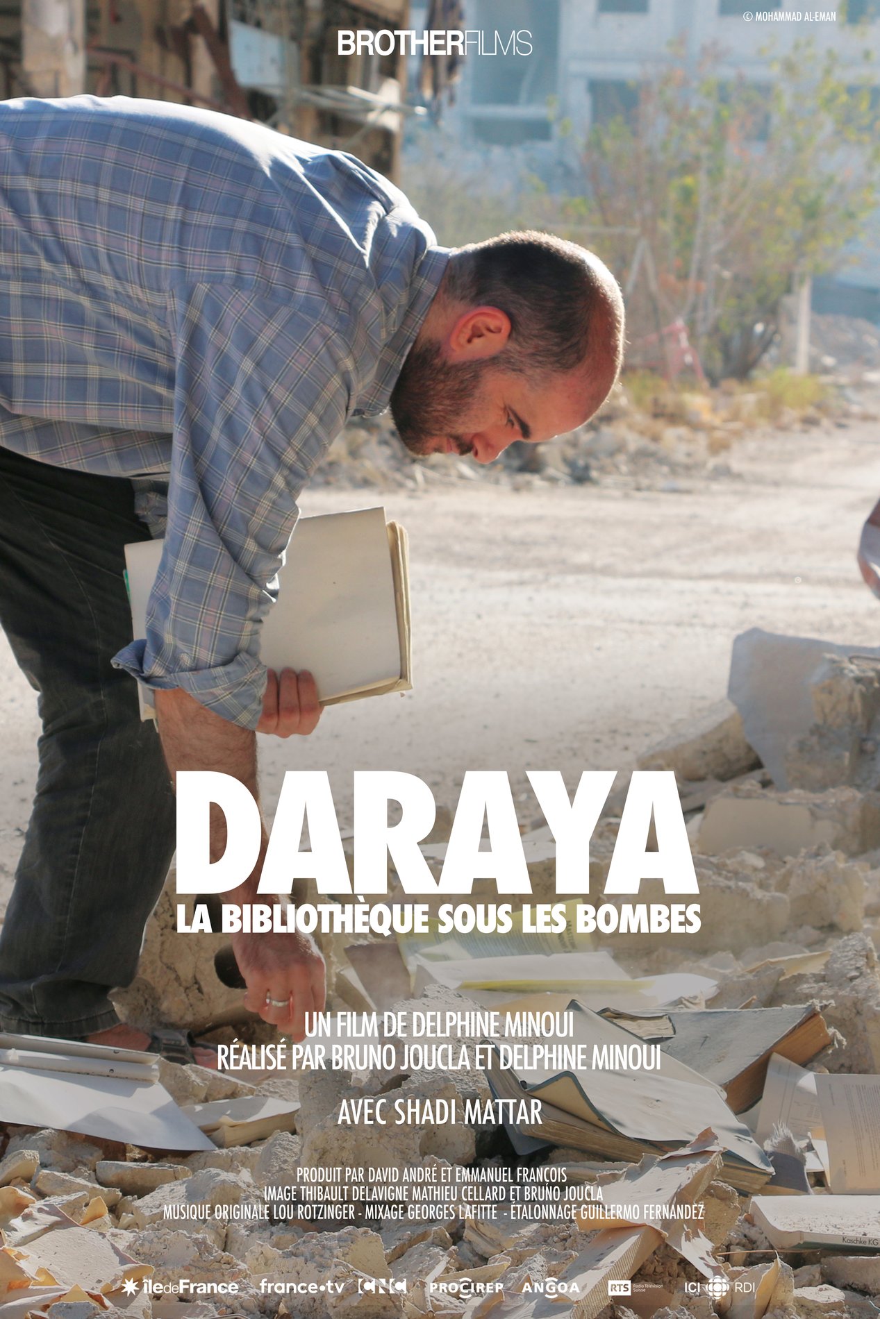 affiche du film Daraya, la bibliothèque sous les bombes