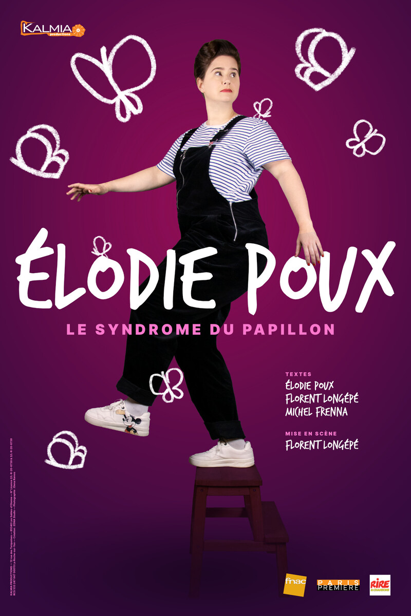 affiche du film Élodie Poux: le syndrome du papillon