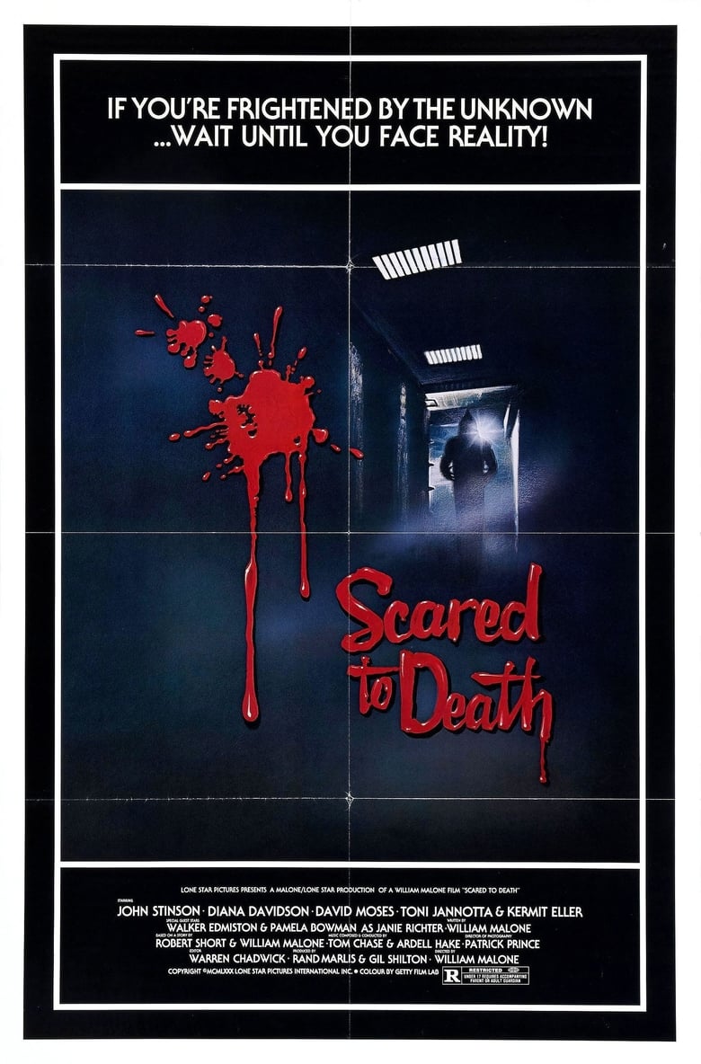 affiche du film Scared to Death