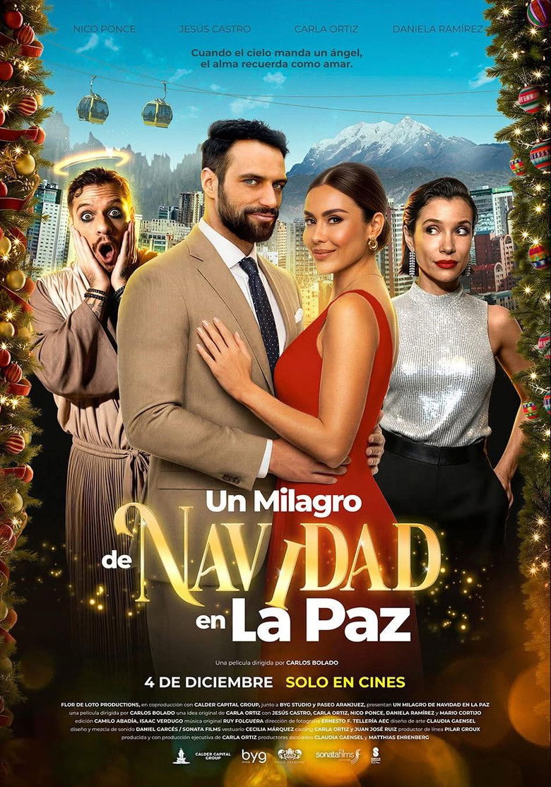affiche du film Un Milagro de Navidad en La Paz