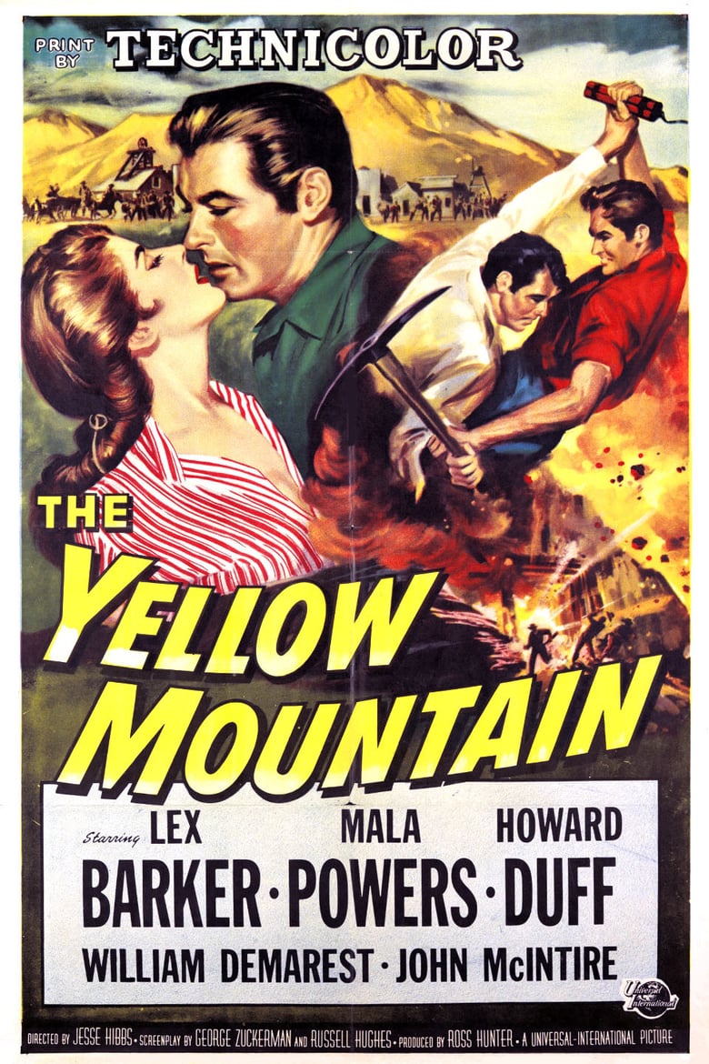 affiche du film La montagne jaune