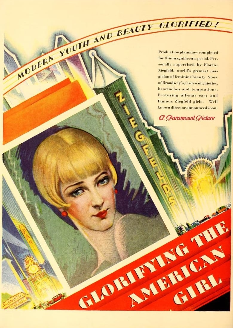affiche du film Glorifying the American Girl