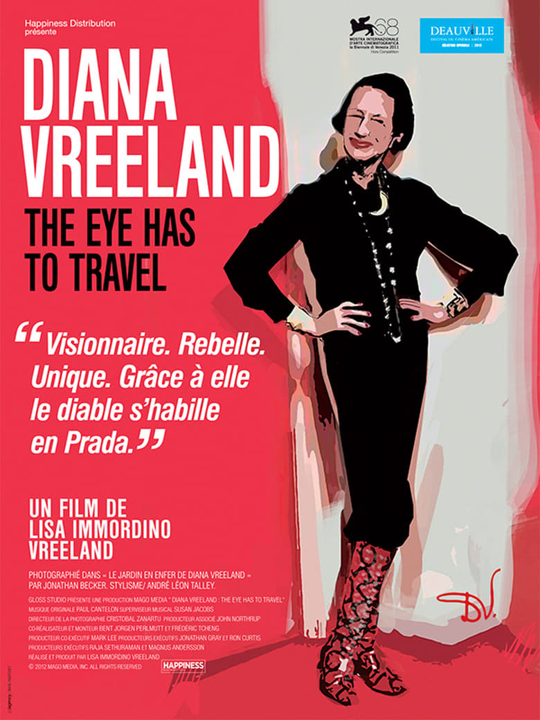 affiche du film Diana Vreeland : The Eye Has to Travel