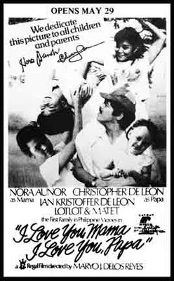 affiche du film I Love You Mama, I Love You Papa