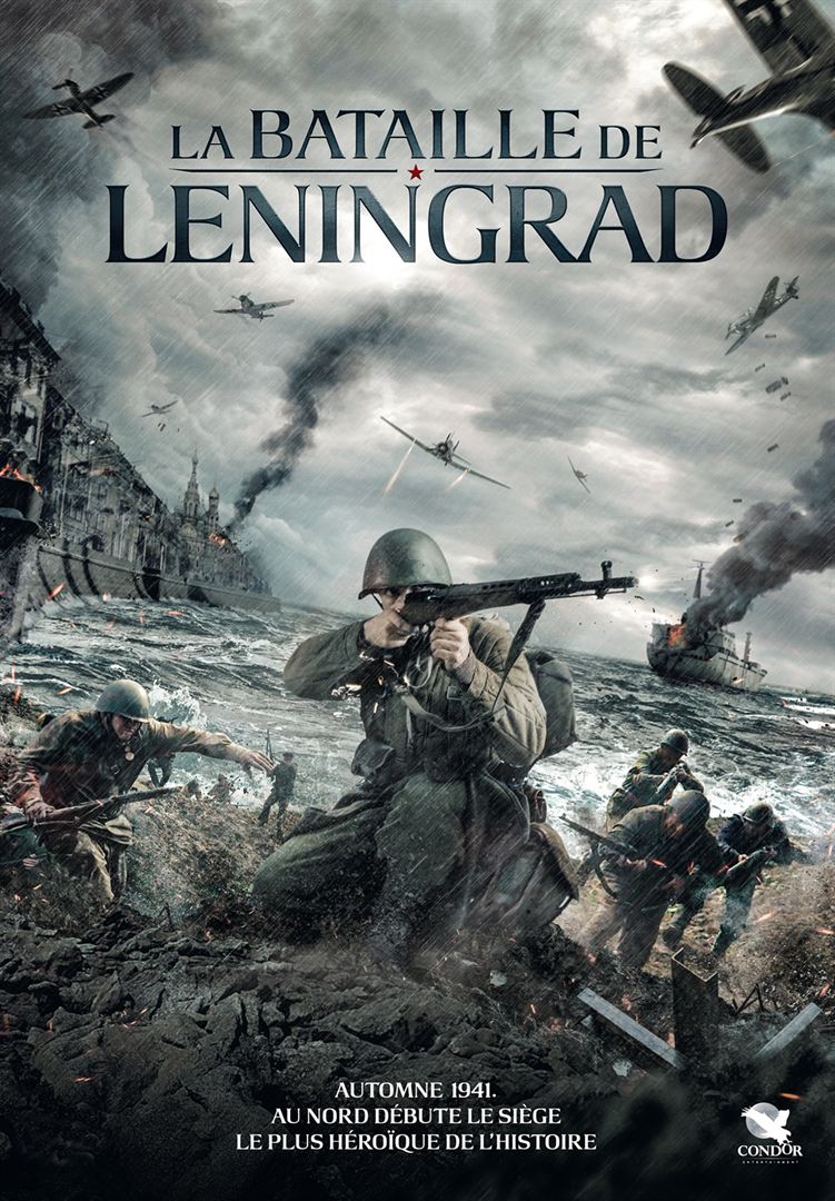 affiche du film La Bataille de Leningrad