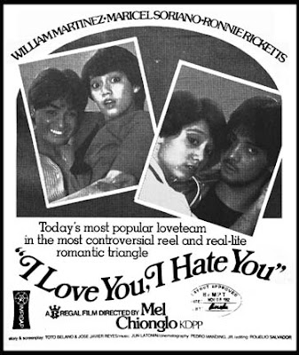 affiche du film I Love You, I Hate You
