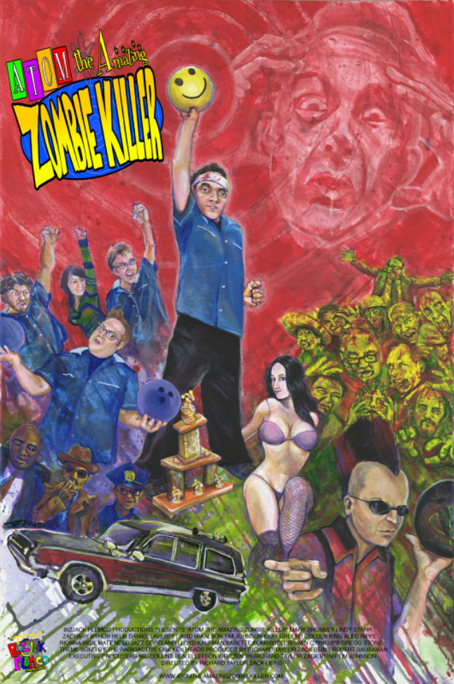 affiche du film Atom the Amazing Zombie Killer
