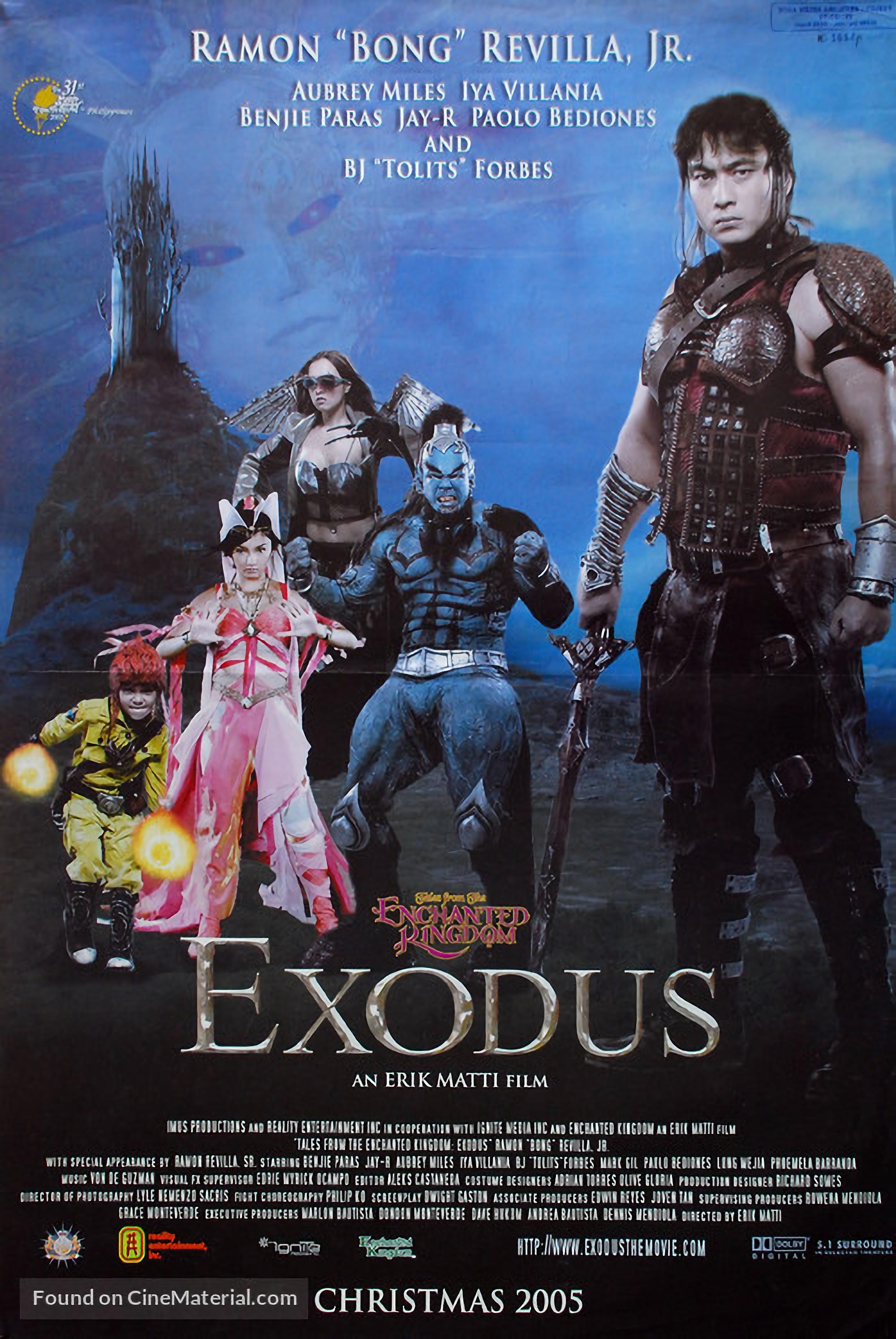 affiche du film Exodus : Tales from the Enchanted Kingdom