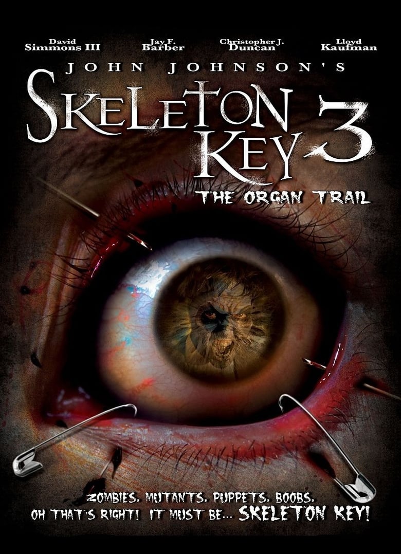 affiche du film Skeleton Key 3 : The Organ Trail