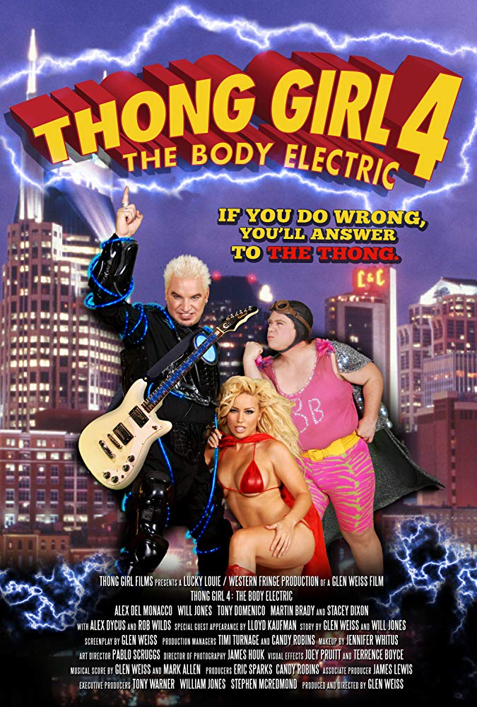 affiche du film Thong Girl 4: The Body Electric