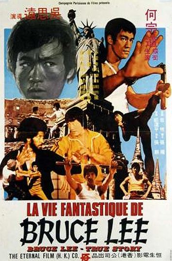 affiche du film La vie fantastique de Bruce Lee