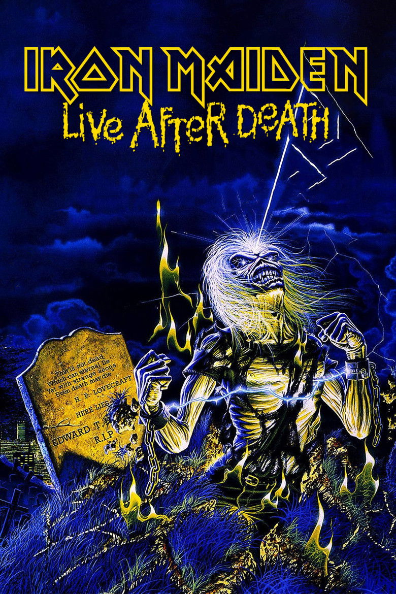 affiche du film Iron Maiden: Live After Death