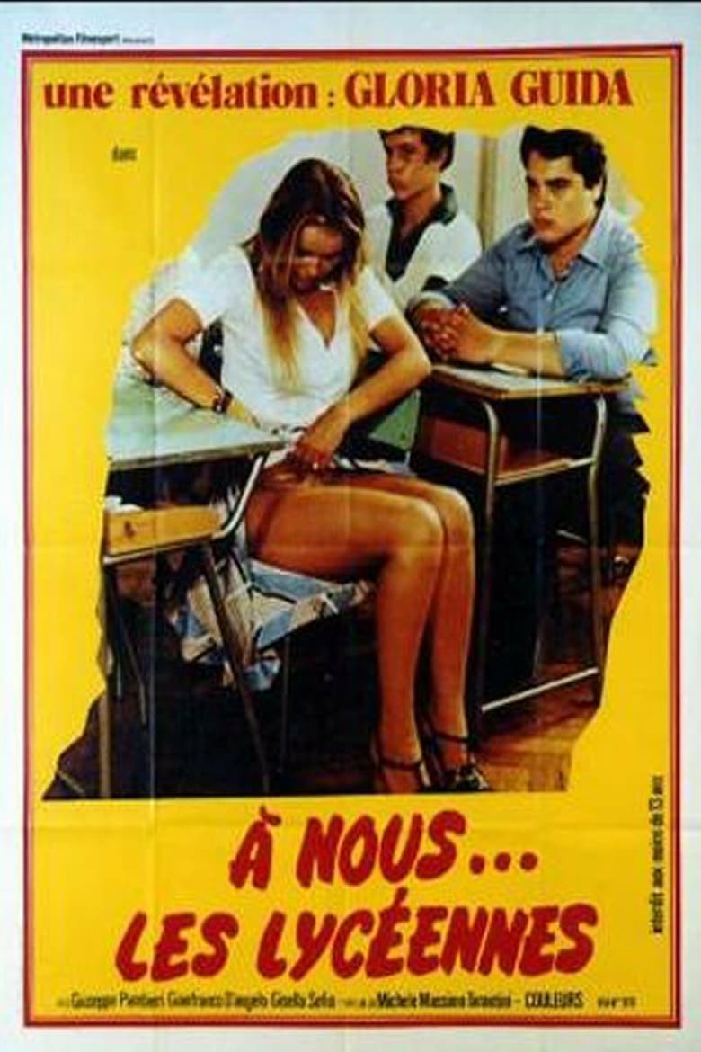 affiche du film À nous les lycéennes