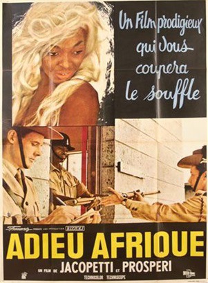 affiche du film Adieu Afrique