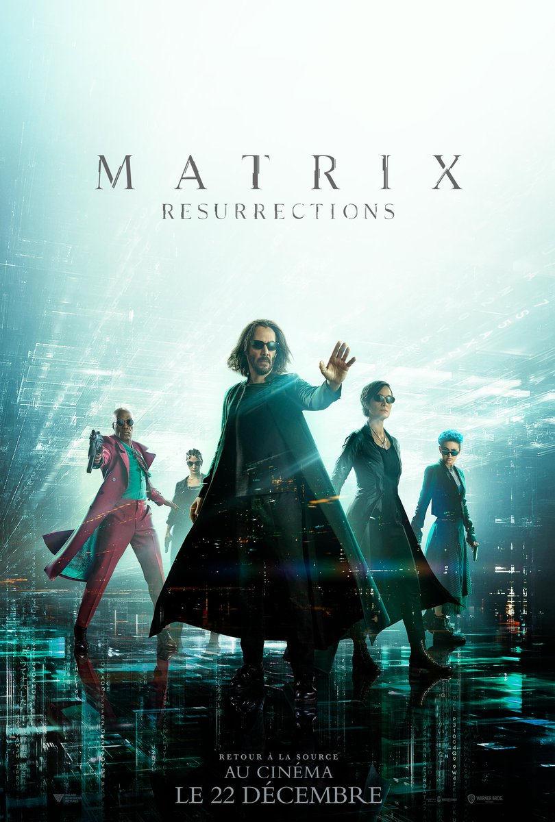 affiche du film Matrix Resurrections