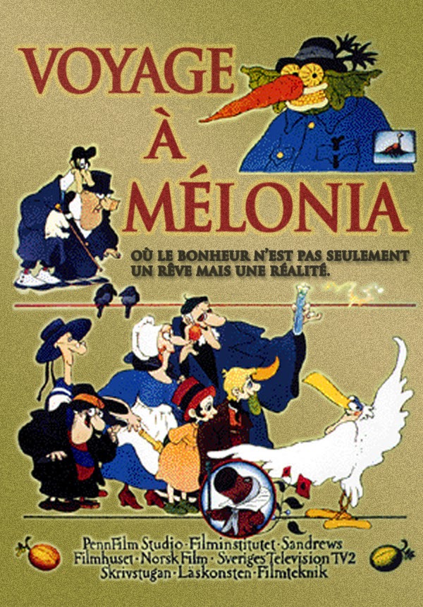 affiche du film Voyage à Melonia