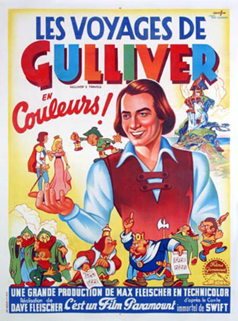 affiche du film Les Voyages de Gulliver