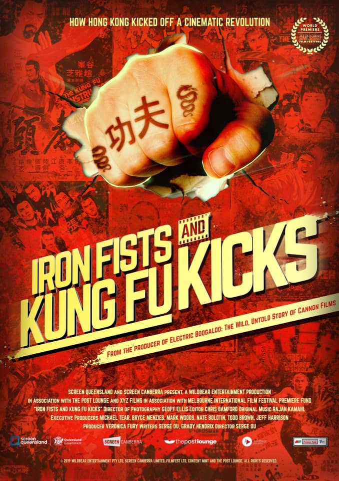 affiche du film Iron Fists and Kung Fu Kicks