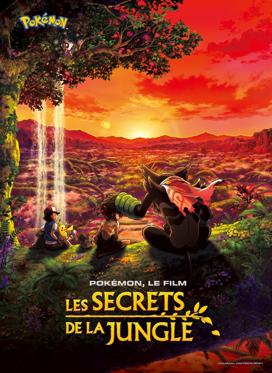 affiche du film Pokémon, le film : Les Secrets de la Jungle