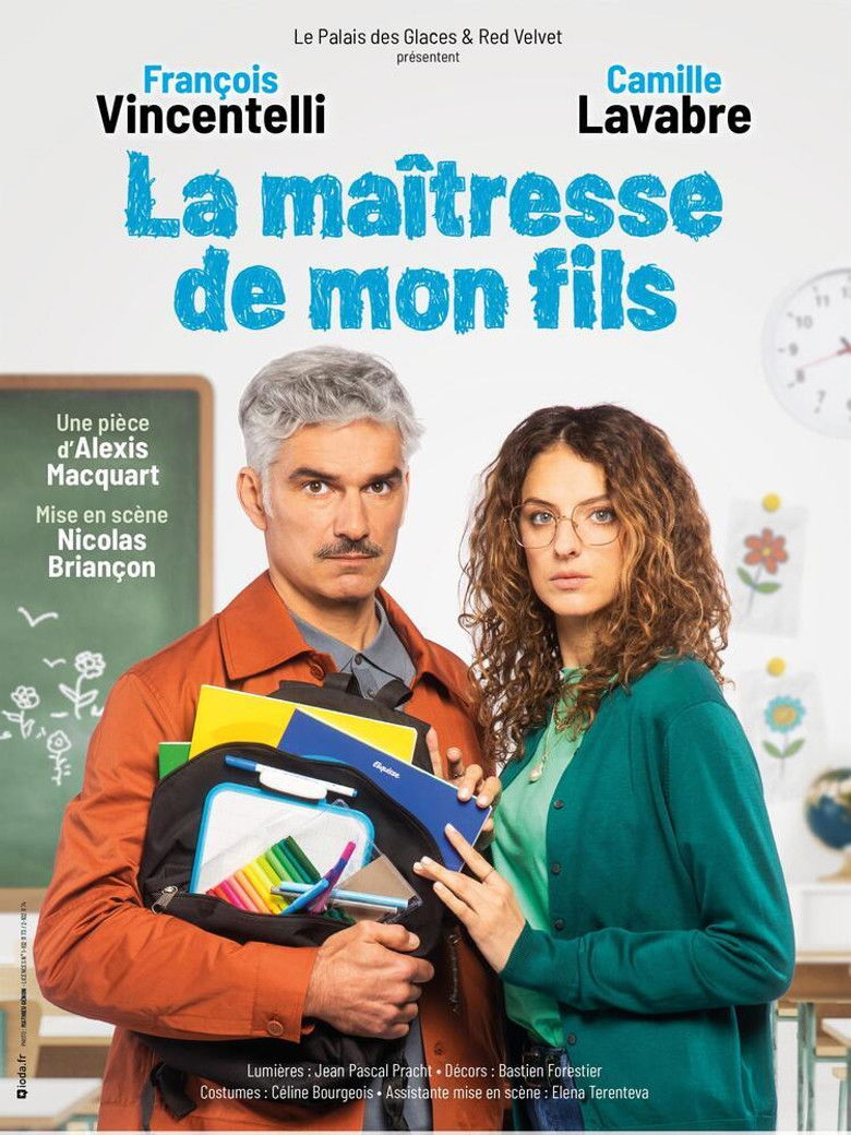 affiche du film La maîtresse de mon fils