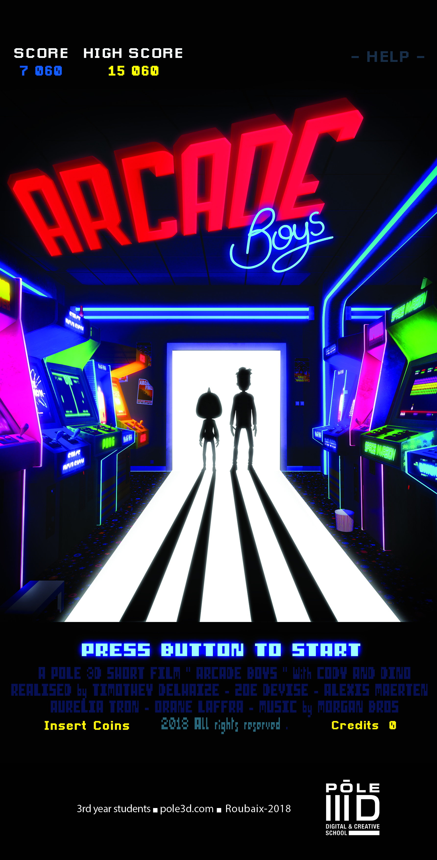affiche du film Arcade Boys