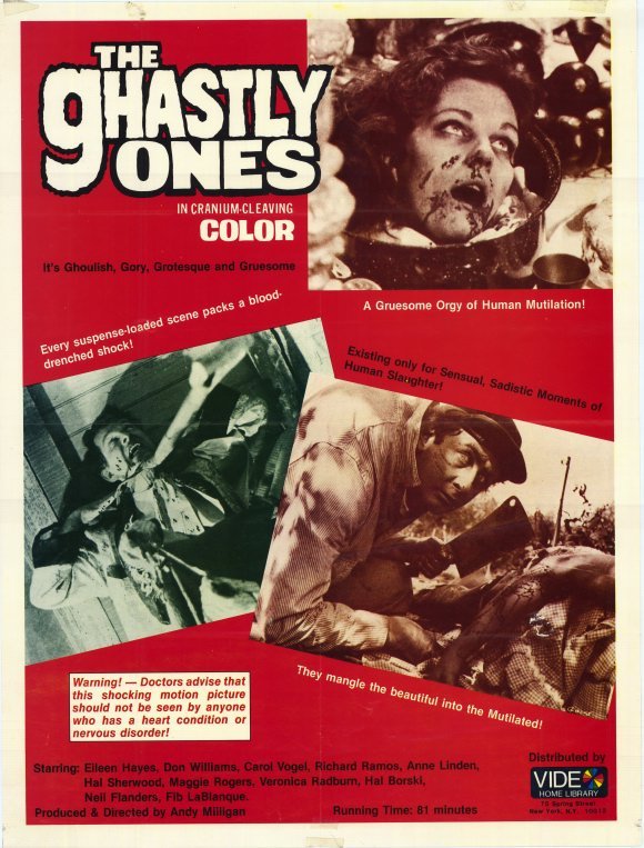 affiche du film The Ghastly Ones