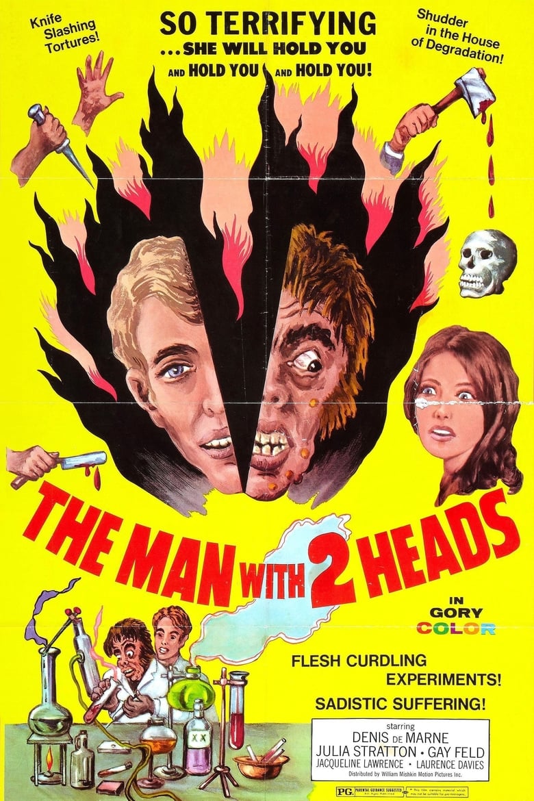 affiche du film The Man with Two Heads