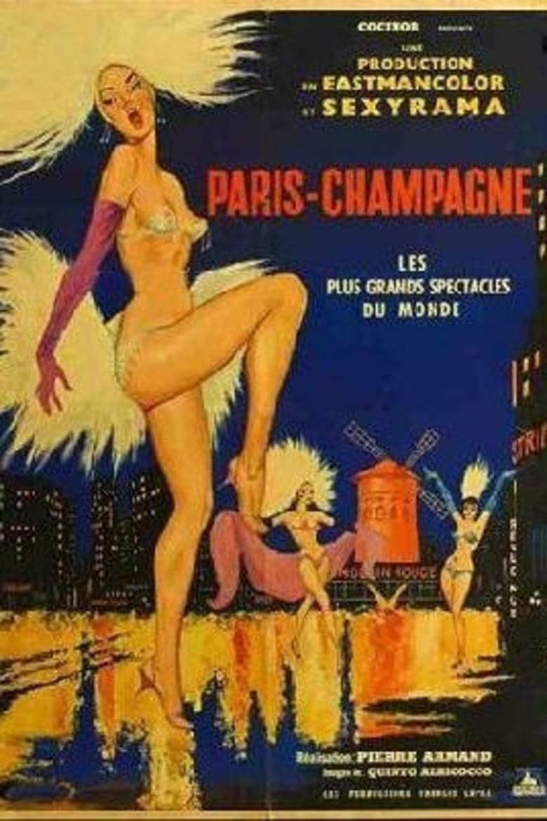 affiche du film Paris champagne