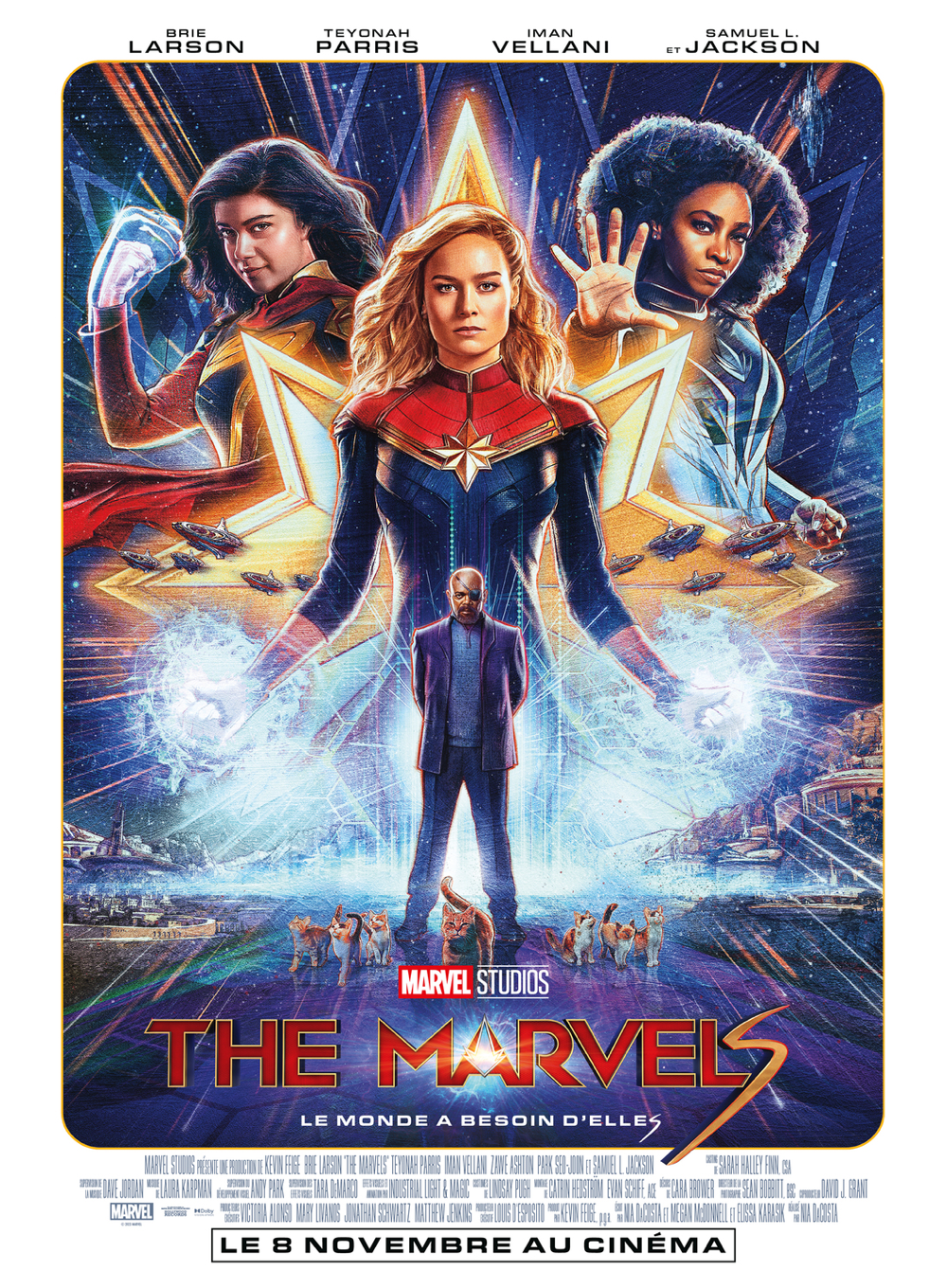 affiche du film The Marvels