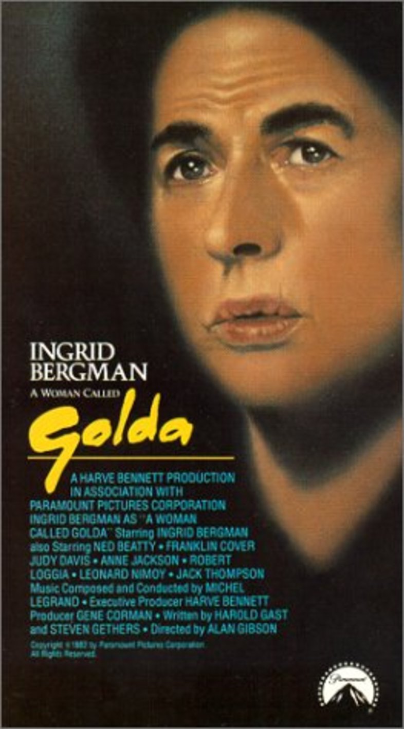 affiche du film Une femme nommée Golda