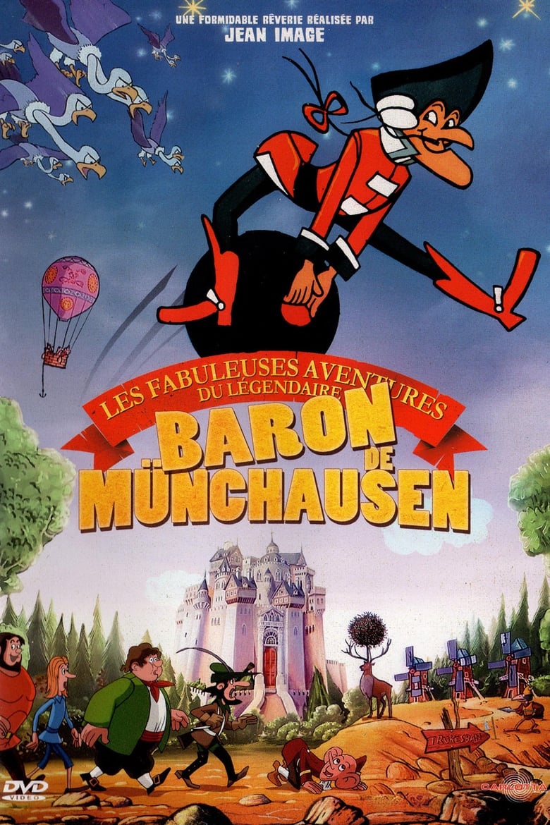 affiche du film Les Fabuleuses Aventures du légendaire baron de Münchhausen